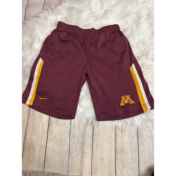 Minnesota Nike Dri-Fit Boys Mesh Athletic Shorts with Pockets - Picture 1 of 8
